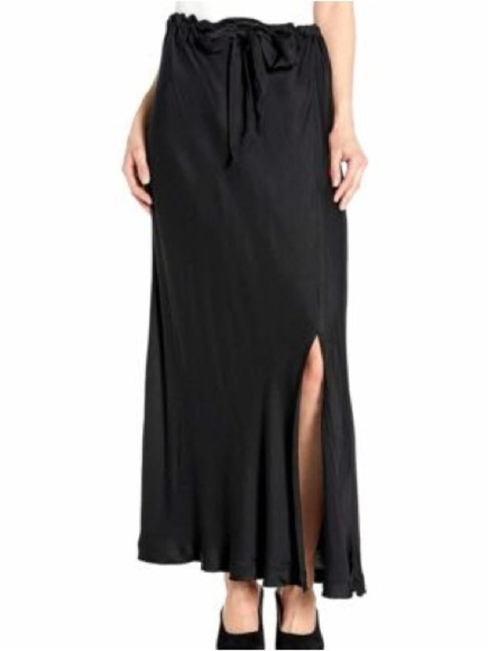 Cali Dreaming Boheme Maxi Skirt in Black Medium